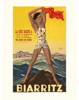 Poster "Biarritz"