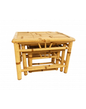 3 Bamboo Nesting Tables