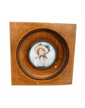 Miniature Young Woman with...