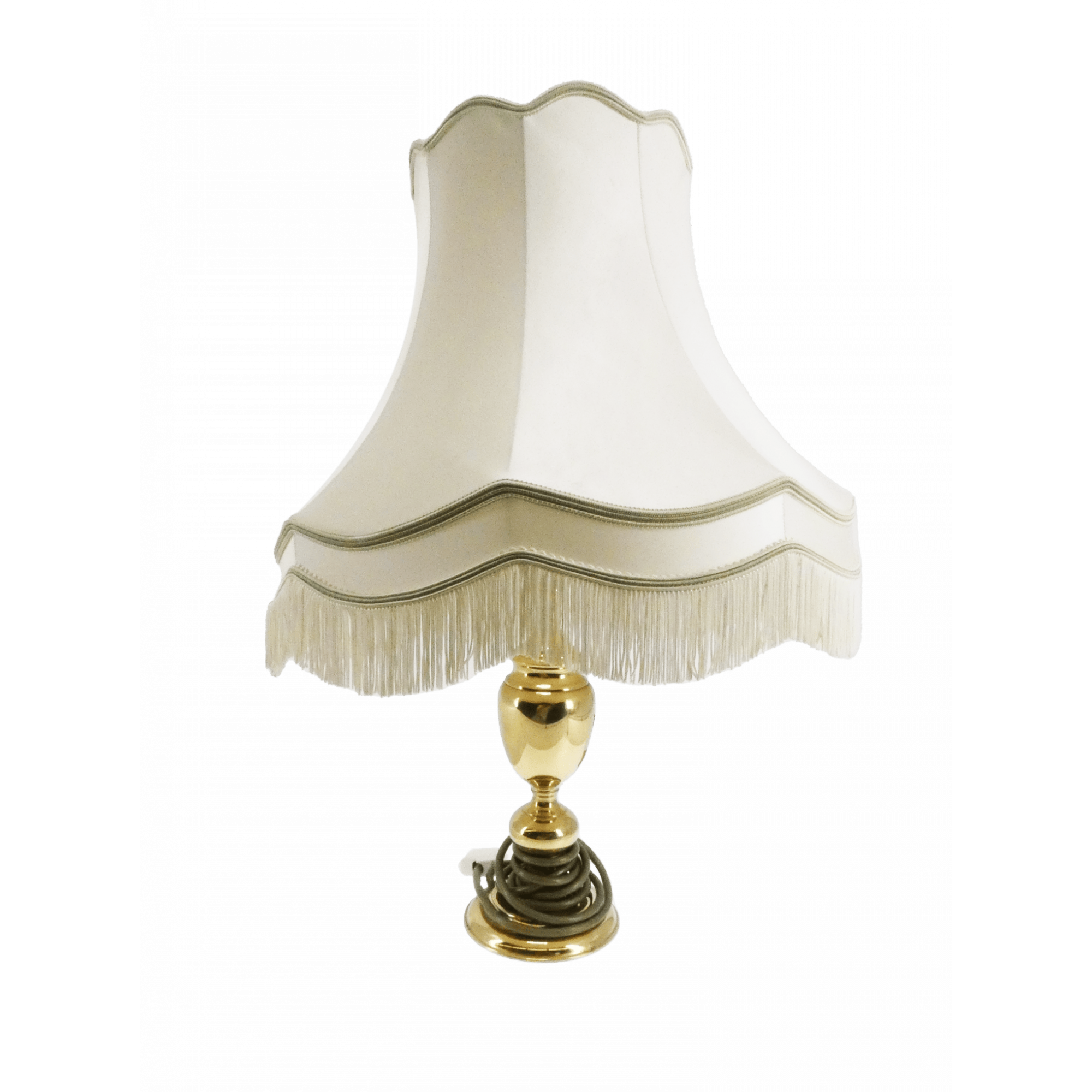 Lampe de chevet Shell nuit commode feinbeton avec décor rectangulaire Parapluie Honsel 53891 
