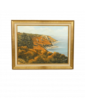 R.DUVAL Painting on frame
