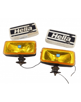 Pair of HELLA 181 headlamps