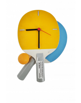 Racket clock signed ROBY...